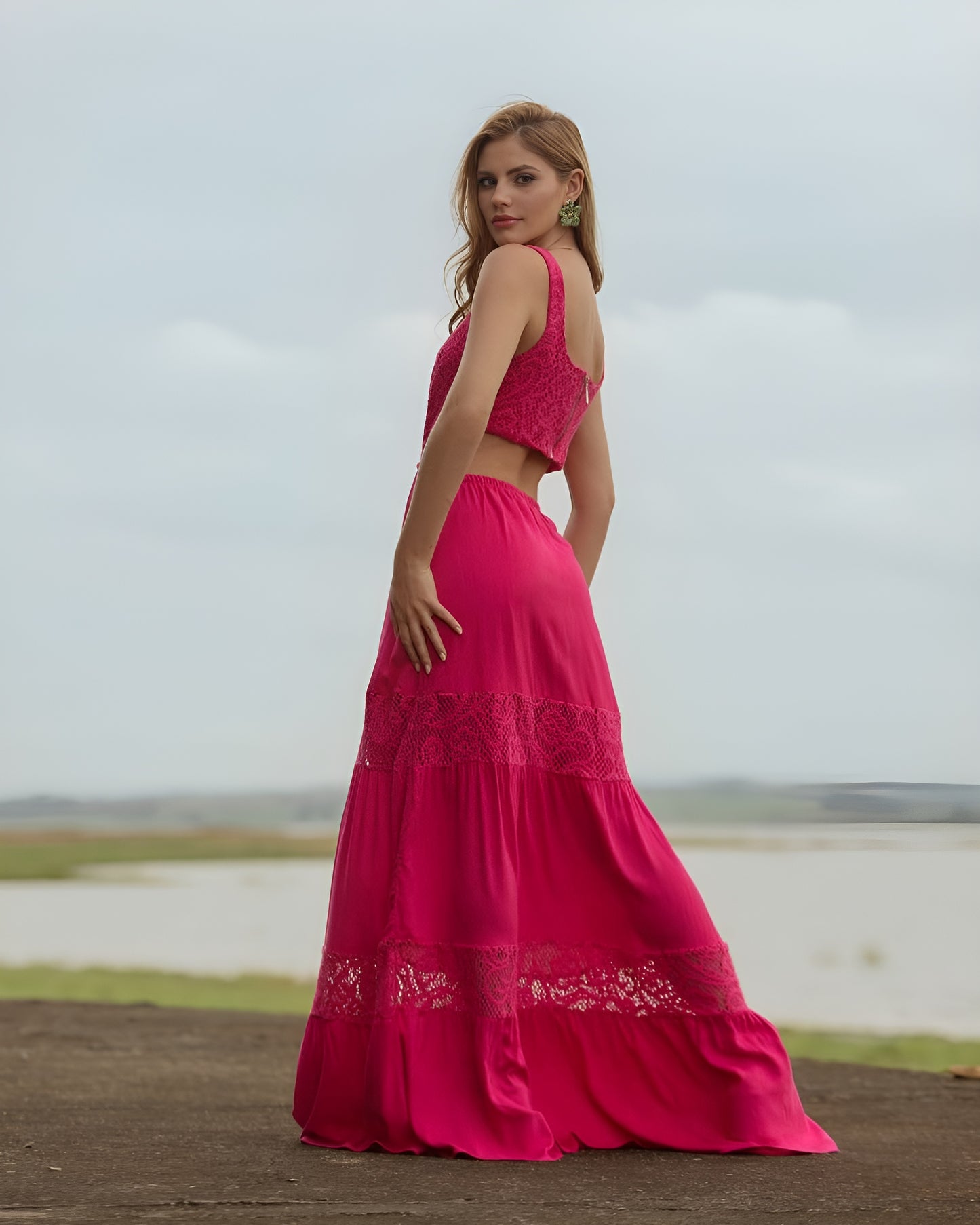 Uzze Buzze Collection – Dafine - Maxi Dress