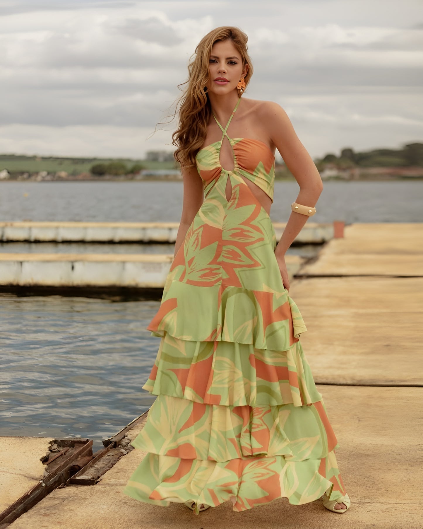Uzze Buzze Collection – Cali - Maxi Dress