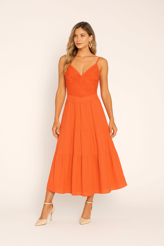 -Uzze Buzze Collection – Sueli - Midi Dress