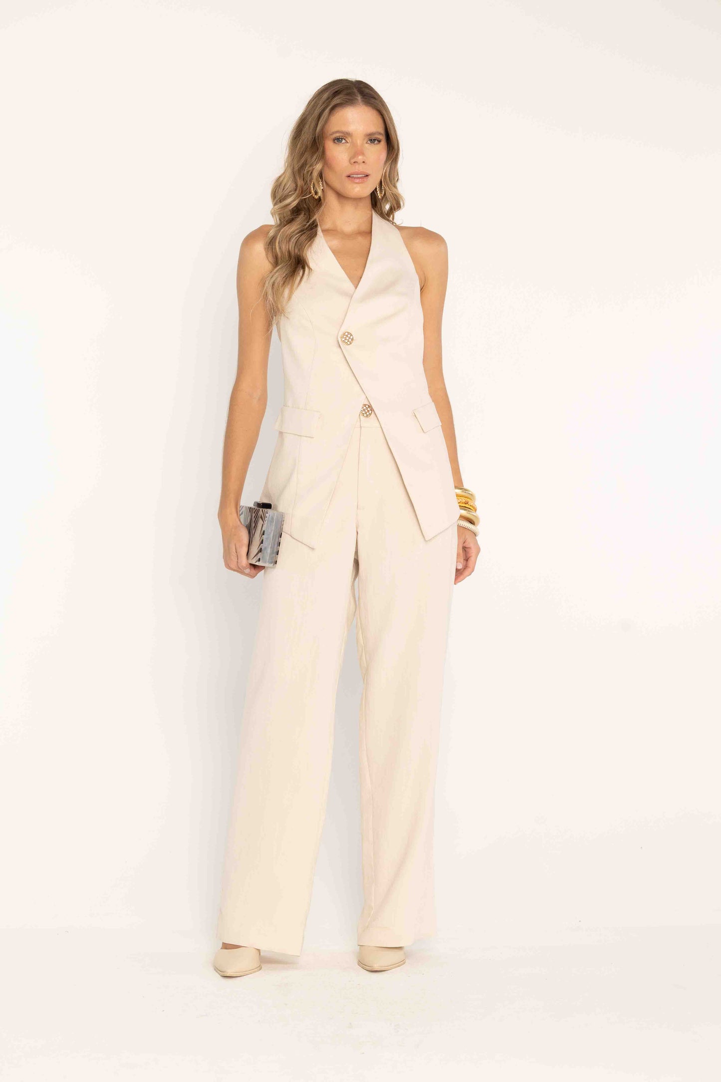 -Uzze Buzze Collection – Viviane - 2-Piece Set (Top + Pants)