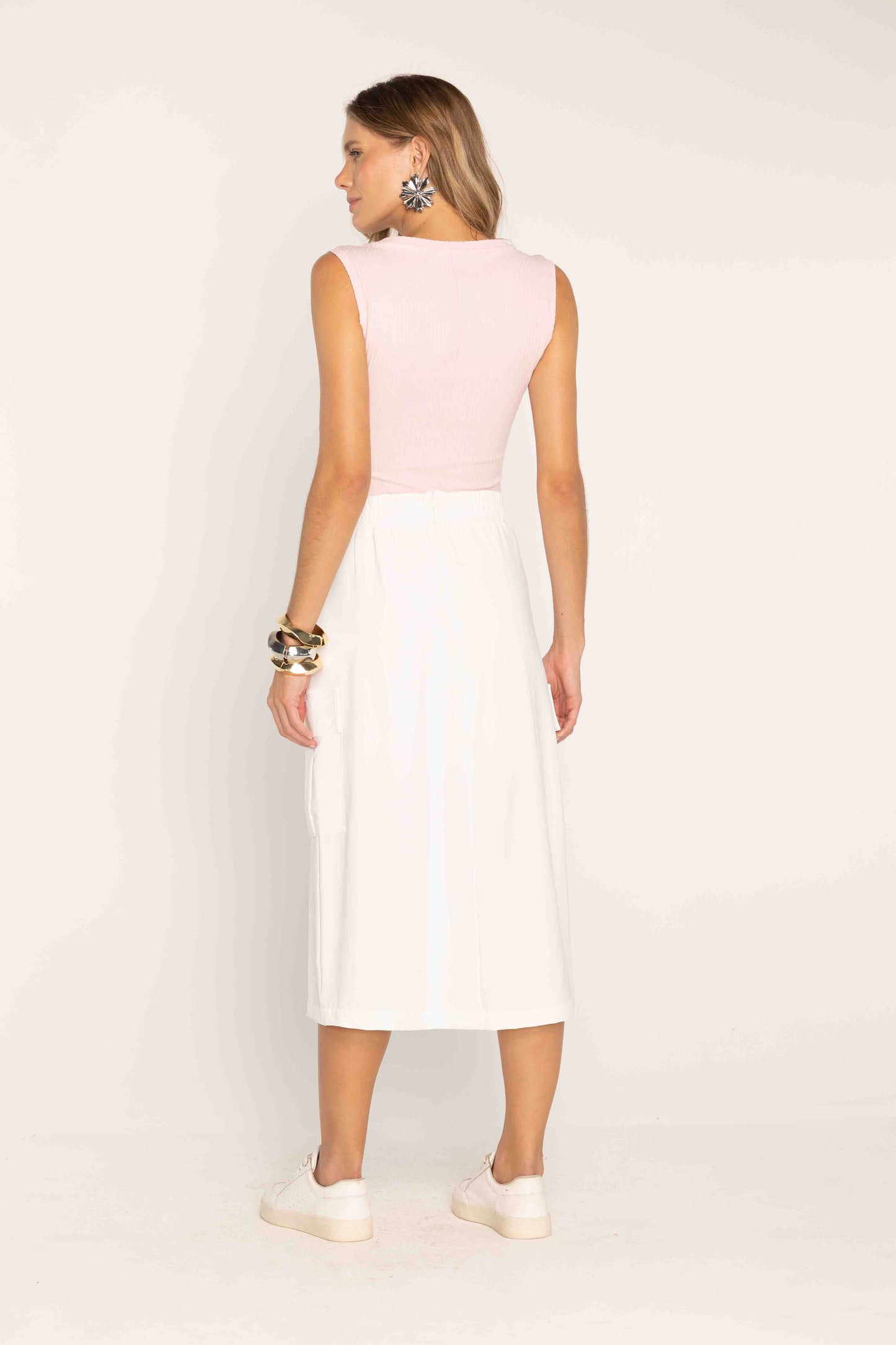 -Uzze Buzze Collection – Rosana - Midi Skirt