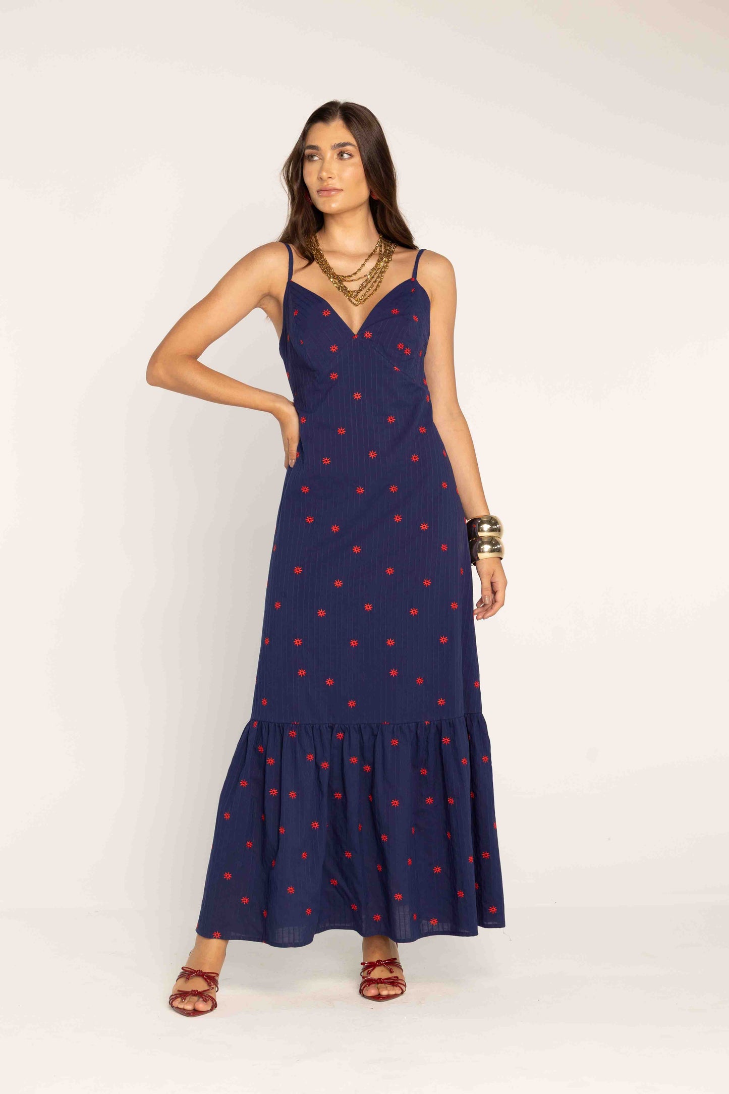 -Uzze Buzze Collection – Cassandra - Maxi Dress